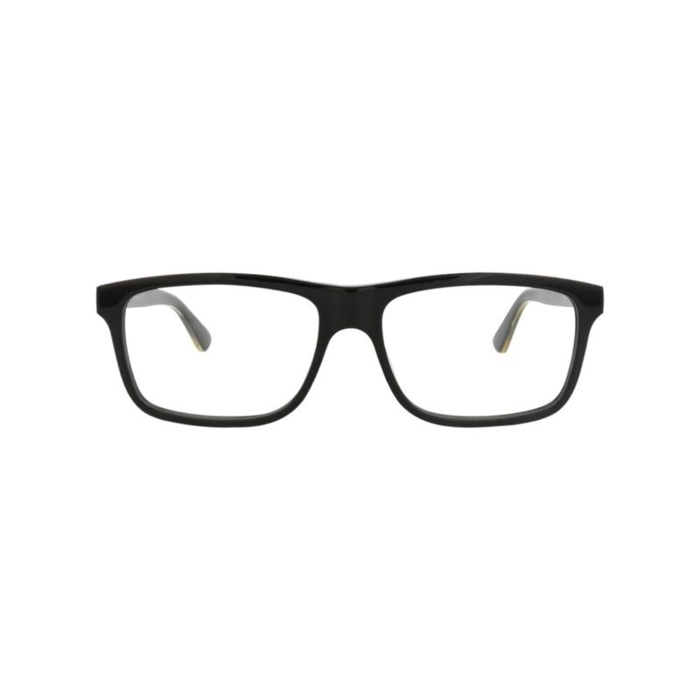 Gucci Square-Frame Acetate Optical Frames Black Mens